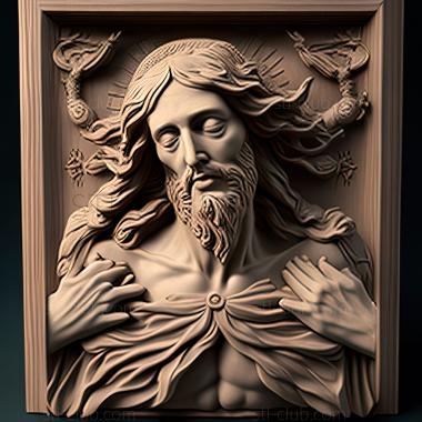 3D model st jesus (STL)